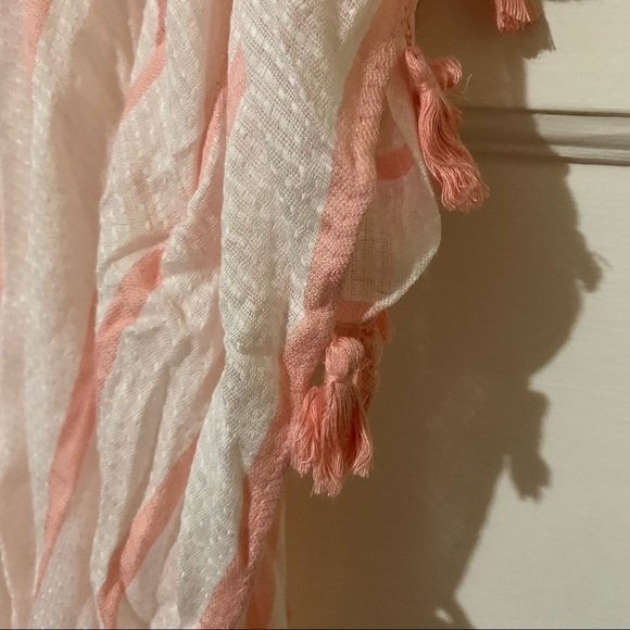 Lightweight Striped Tassel Kimono NWT - Picture 9 of 16